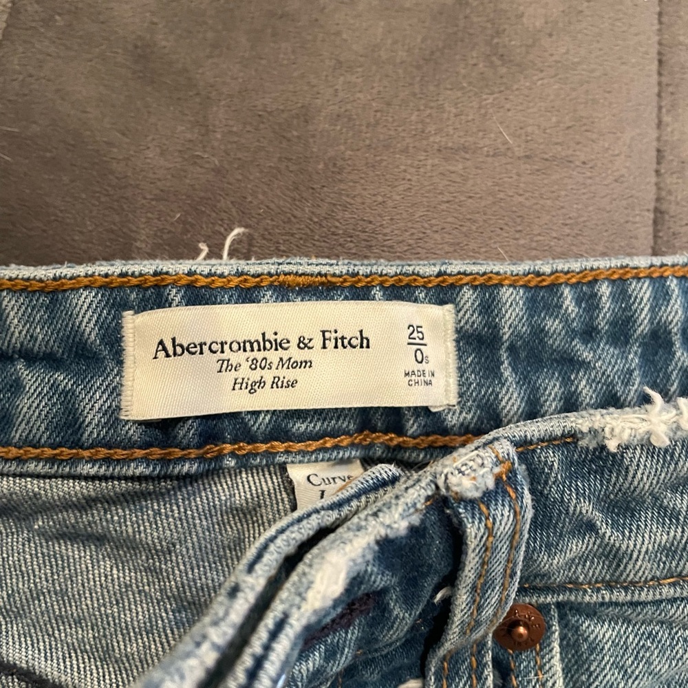 Abercrombie & Fitch High Rise Blue Jeans